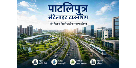 पाटलिपुत्र सैटेलाइट टाउनशिप : आधुनिक और पर्यावरण अनुकूल शहर बसाने की तैयारी